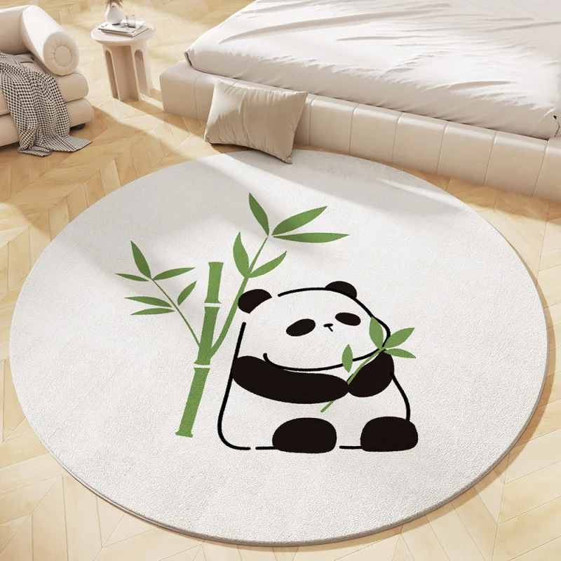 Cute Round Panda Rug with Bamboo,Soft Non-Slip Circle Carpet for Nursery Kids Room Modern Minimalist Home Decor Floor Mat Rug
Cute Round Panda Rug with Bamboo,Soft Non-Slip Circle Carpet for Nursery Kids Room Modern Minimalist Home Decor Floor Mat Rug
