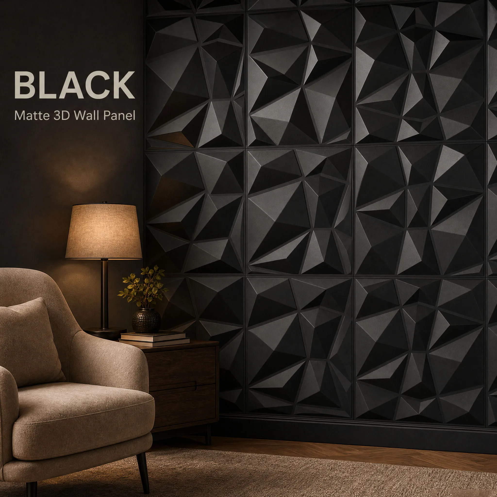 3D Wallboard Diamond PVC Textured Wallboard Living Room Lobby Bedroom and Hotel Office Decoration Wall Textured Wall Pane
3D Wallboard Diamond PVC Textured Wallboard Living Room Lobby Bedroom and Hotel Office Decoration Wall Textured Wall Pane