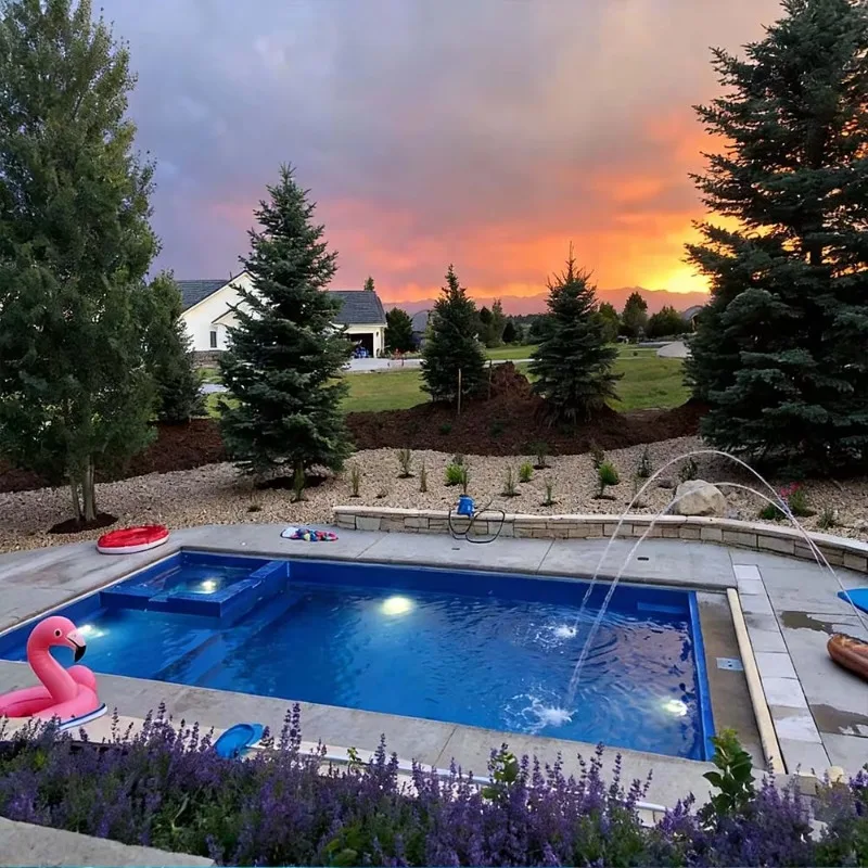 Stylish Durable Prefabricated Fiberglass Pool Kit For Family Use With Deck Transparent Pool 20ft Swimming Pool
Stylish Durable Prefabricated Fiberglass Pool Kit For Family Use With Deck Transparent Pool 20ft Swimming Pool