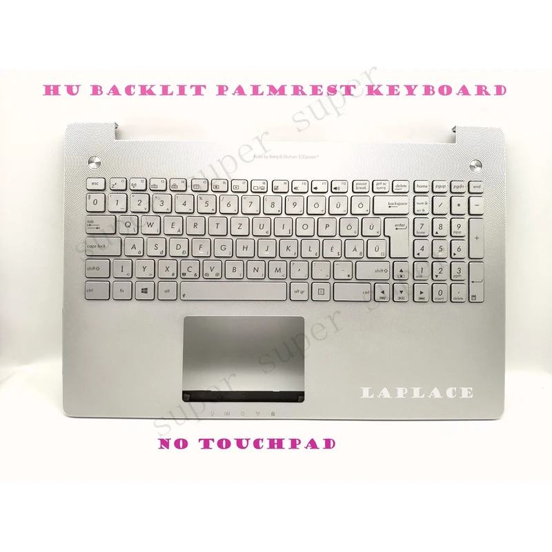 SSS+ Hungarian Palmrest keyboard for Asus N550J/N550JA/N550JK/N550JV/N550JX/N550LF
SSS+ Hungarian Palmrest keyboard for Asus N550J/N550JA/N550JK/N550JV/N550JX/N550LF