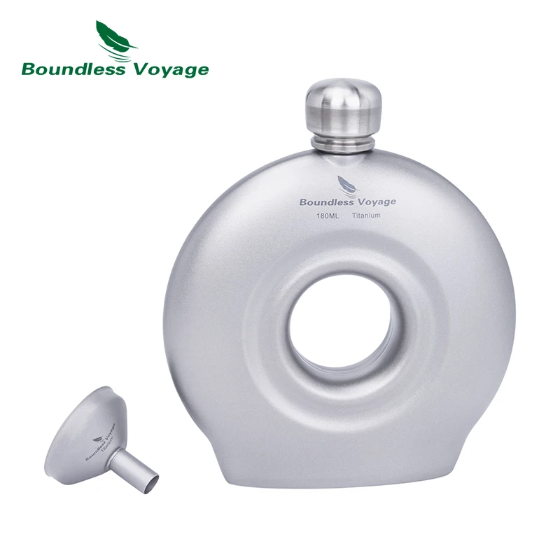Boundless Voyage Titanium Flask with Filter Vin Rouge Whisky Red Wine Flagon Water Bottle
Boundless Voyage Titanium Flask with Filter Vin Rouge Whisky Red Wine Flagon Water Bottle