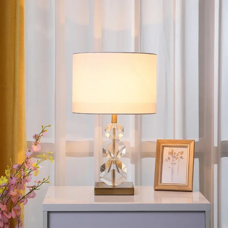 GHEUVNJ Light luxury crystal desk lamp, girl bedroom bedside lamp, Nordic creative personality, American simple modern desk lam
GHEUVNJ Light luxury crystal desk lamp, girl bedroom bedside lamp, Nordic creative personality, American simple modern desk lam