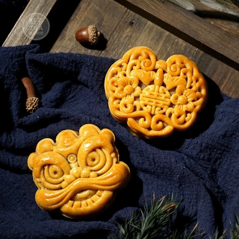 3D Mooncake Mold National Tide Style Lion Patterns comal para tortillas Molds Press Cookie Mould for Mid-Autumnfond fondant mold
3D Mooncake Mold National Tide Style Lion Patterns comal para tortillas Molds Press Cookie Mould for Mid-Autumnfond fondant mold