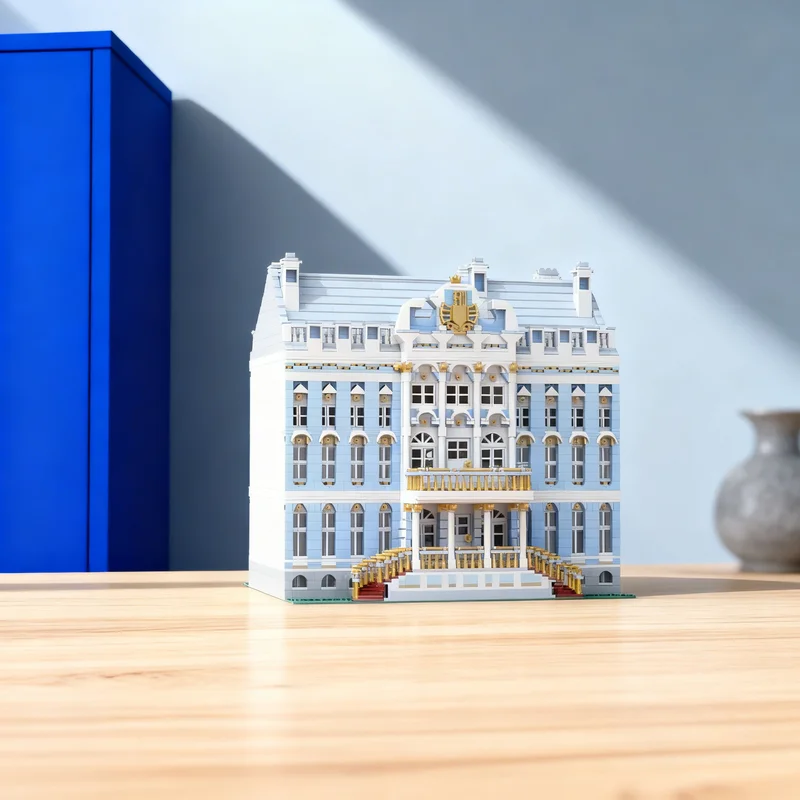 4661pcs MOC Catherine Palace Modular Streetscape Model Building Blocks Creative Gift DIY Display Decor Adult Premium Kids Desk
4661pcs MOC Catherine Palace Modular Streetscape Model Building Blocks Creative Gift DIY Display Decor Adult Premium Kids Desk