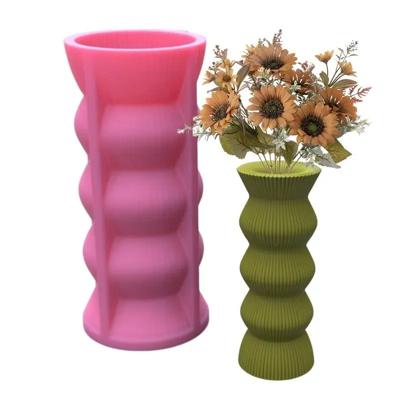 Flower Vase Resin Molds Crafts Planter Vases Silicone Molds For DIY Epoxy Plaster Flower Pot Mould Vases Resin Silicone Mold
Flower Vase Resin Molds Crafts Planter Vases Silicone Molds For DIY Epoxy Plaster Flower Pot Mould Vases Resin Silicone Mold