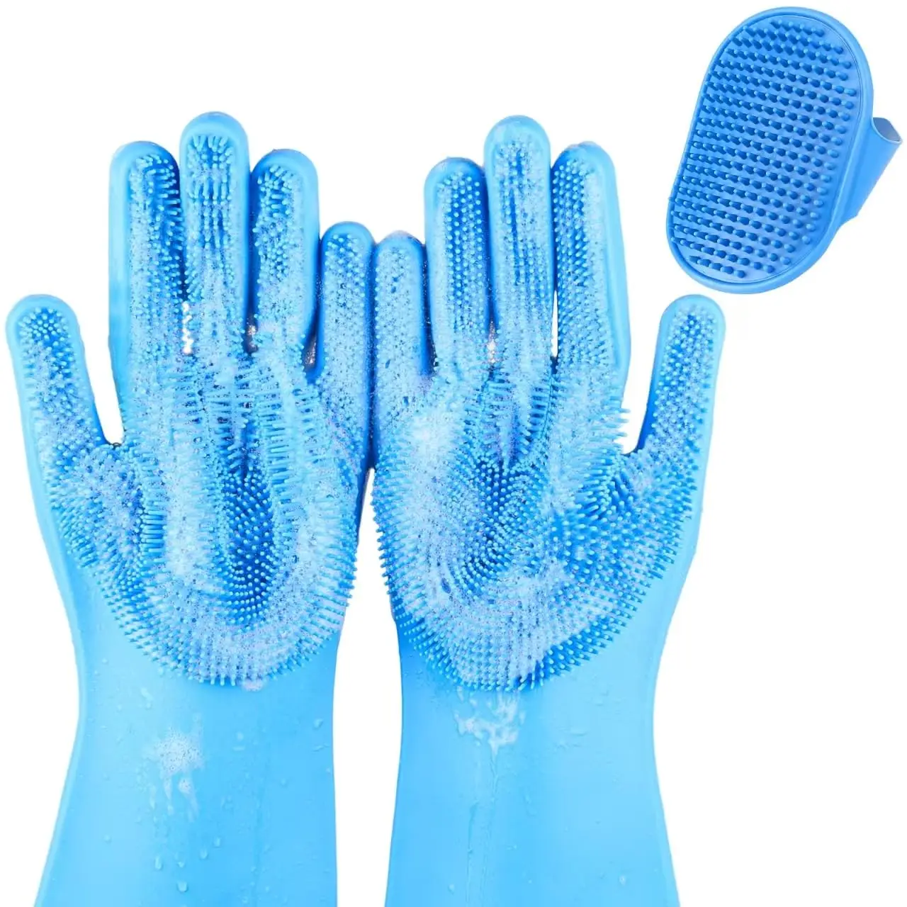 2PCS dog washing gloves and dog bath brush, 2-in-1 pet shower set | Suitable for dogs, cats, bath massage, and pet grooming
2PCS dog washing gloves and dog bath brush, 2-in-1 pet shower set | Suitable for dogs, cats, bath massage, and pet grooming