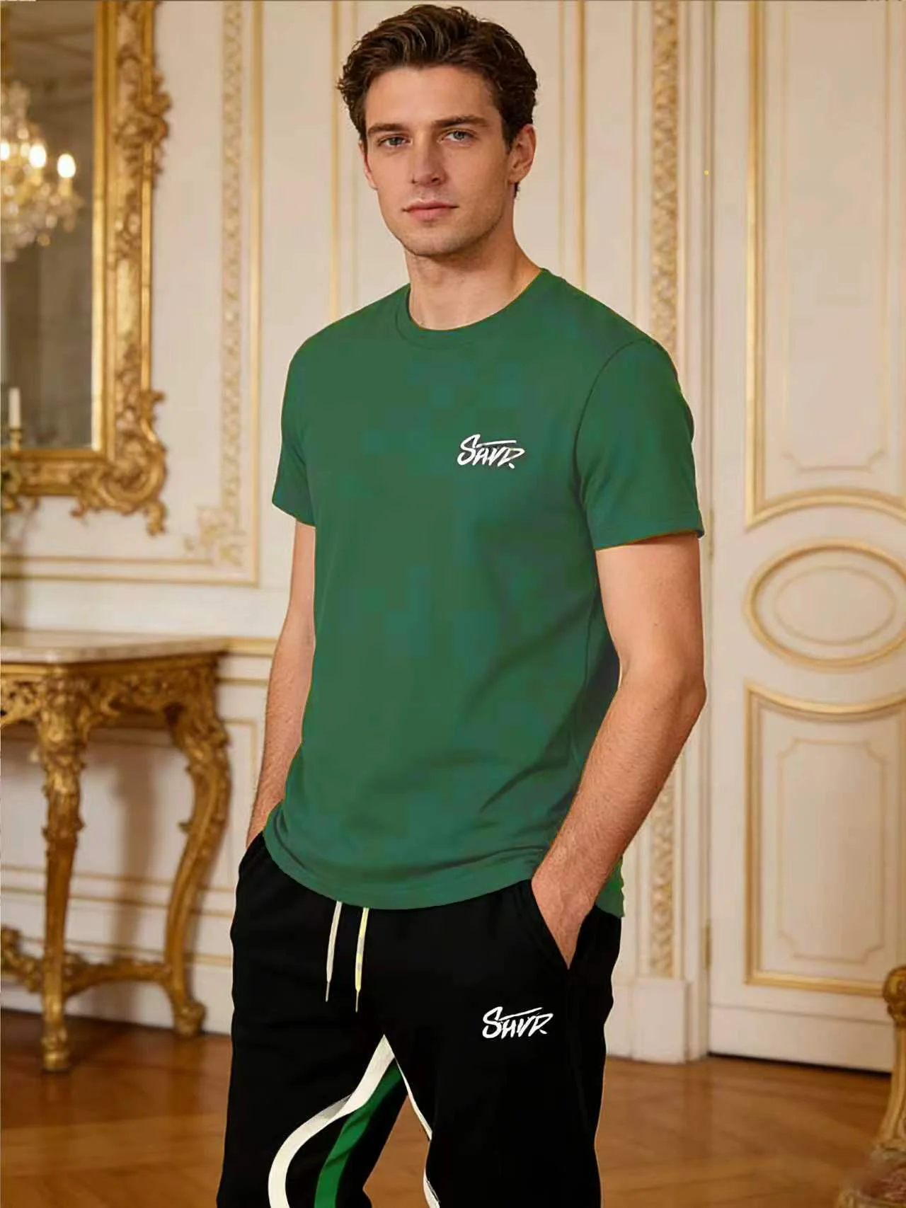 Men's Street Style Casual Set Comfy Daily Sportswear for All Occasion
Men's Street Style Casual Set Comfy Daily Sportswear for All Occasion