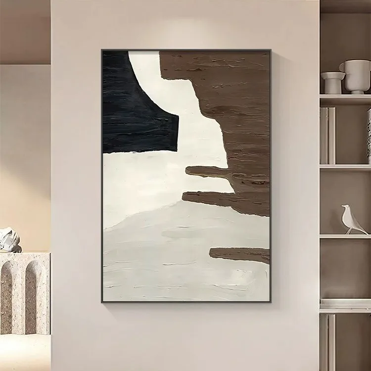 New Chinese abstract pure hand-painted decoration living room entrance bedroom canvas painting
New Chinese abstract pure hand-painted decoration living room entrance bedroom canvas painting