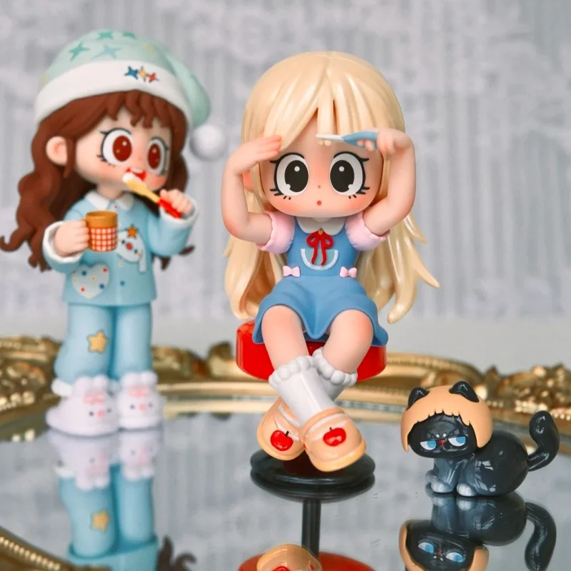 Новая серия Milay Girl Daily Times, слепая коробка, украшения для рабочего стола, игрушки ручной работы, кавайный сюрприз для девочек, праздничный подарочный набор
Новая серия Milay Girl Daily Times, слепая коробка, украшения для рабочего стола, игрушки ручной работы, кавайный сюрприз для девочек, праздничный подарочный набор