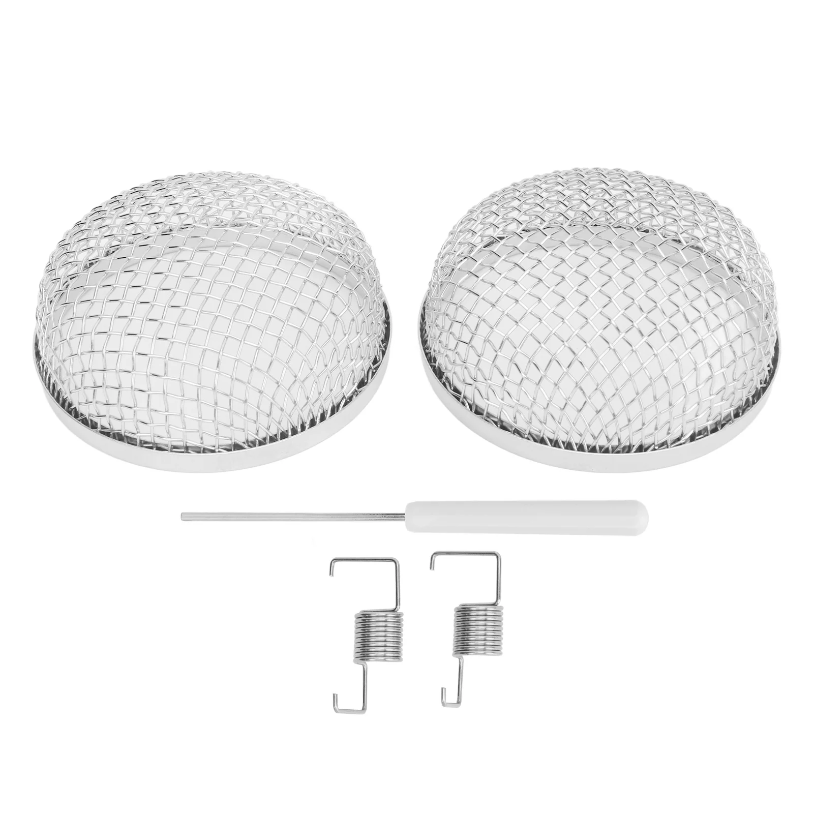 2Pcs RV Furnace Vent 2.8in Round Stainless Steel Flying Bug Net Cover Camper Heater Exhaust Vent Mesh Screen
2Pcs RV Furnace Vent 2.8in Round Stainless Steel Flying Bug Net Cover Camper Heater Exhaust Vent Mesh Screen
