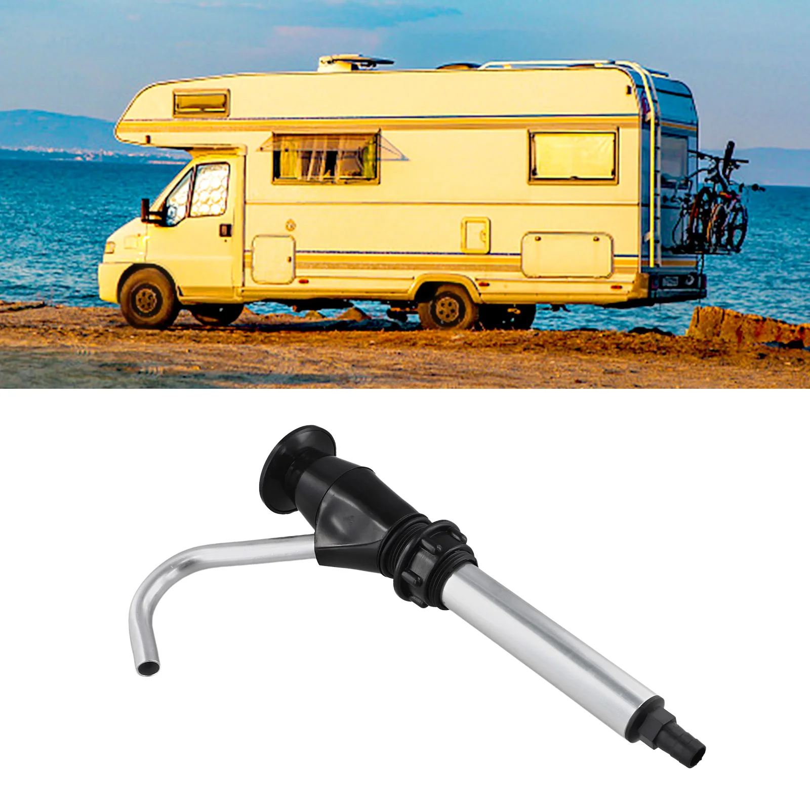 Self-Priming Pump Water Hand Pump Essential Accessory For Campers Long-lasting Outdoor Use Fitting Mounting Hole Dia.
Self-Priming Pump Water Hand Pump Essential Accessory For Campers Long-lasting Outdoor Use Fitting Mounting Hole Dia.