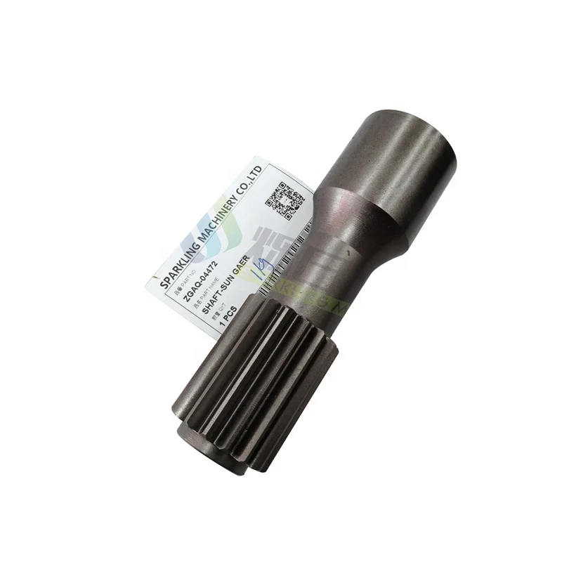 SKGM ZGAQ-04472 R140W-9 R140W-9S Wheel Excavator Spare Parts Sun Gear Shaft ZGAQ-04472
SKGM ZGAQ-04472 R140W-9 R140W-9S Wheel Excavator Spare Parts Sun Gear Shaft ZGAQ-04472