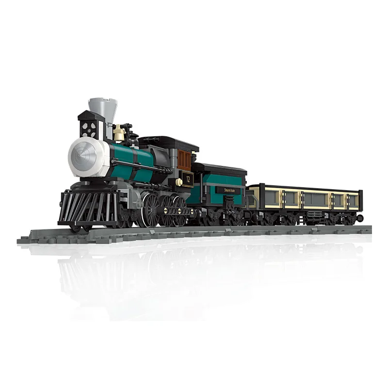 Steam Train Locomotive Model Building Blocks DIY Assembly Bricks Set Retro Railway Vehicle Toy Educational Gift for Boys Kids Ad
Steam Train Locomotive Model Building Blocks DIY Assembly Bricks Set Retro Railway Vehicle Toy Educational Gift for Boys Kids Ad