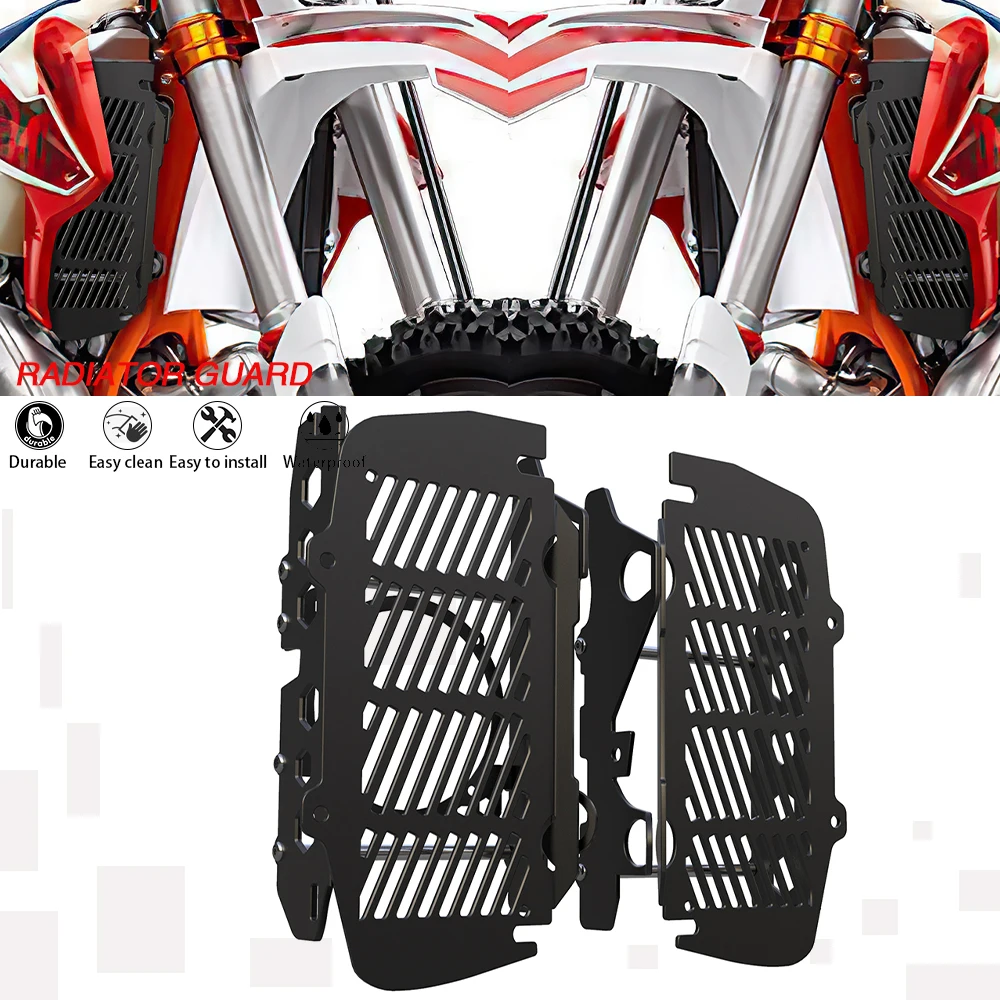 Motocross Radiator Grille Guard Cover Protector FOR 125 150 250 300 EXC XC 250 350 450 500 EXC-F XC-F 2020 2021 2022 2023 2024
Motocross Radiator Grille Guard Cover Protector FOR 125 150 250 300 EXC XC 250 350 450 500 EXC-F XC-F 2020 2021 2022 2023 2024