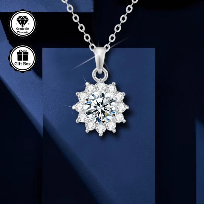Jewelry for women, hypoallergenic necklace, Christmas gift for, 2 carat zirconia necklace for women, high quality jewelry
Jewelry for women, hypoallergenic necklace, Christmas gift for, 2 carat zirconia necklace for women, high quality jewelry
