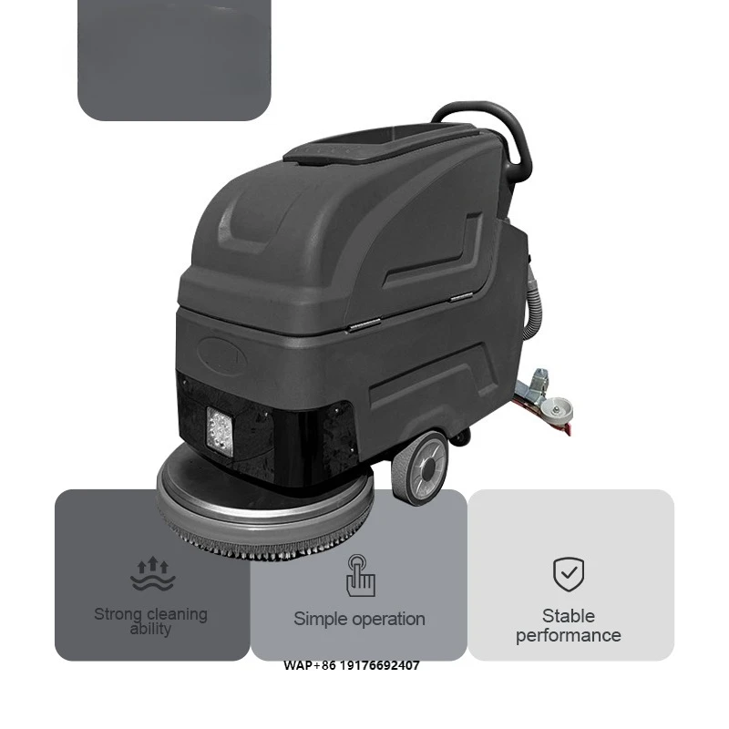 Commercial Industrial Electric Walk-Behind Floor Scrubber Machine for Workshops, Logistics, and Commercial Cleaning Applications
Commercial Industrial Electric Walk-Behind Floor Scrubber Machine for Workshops, Logistics, and Commercial Cleaning Applications