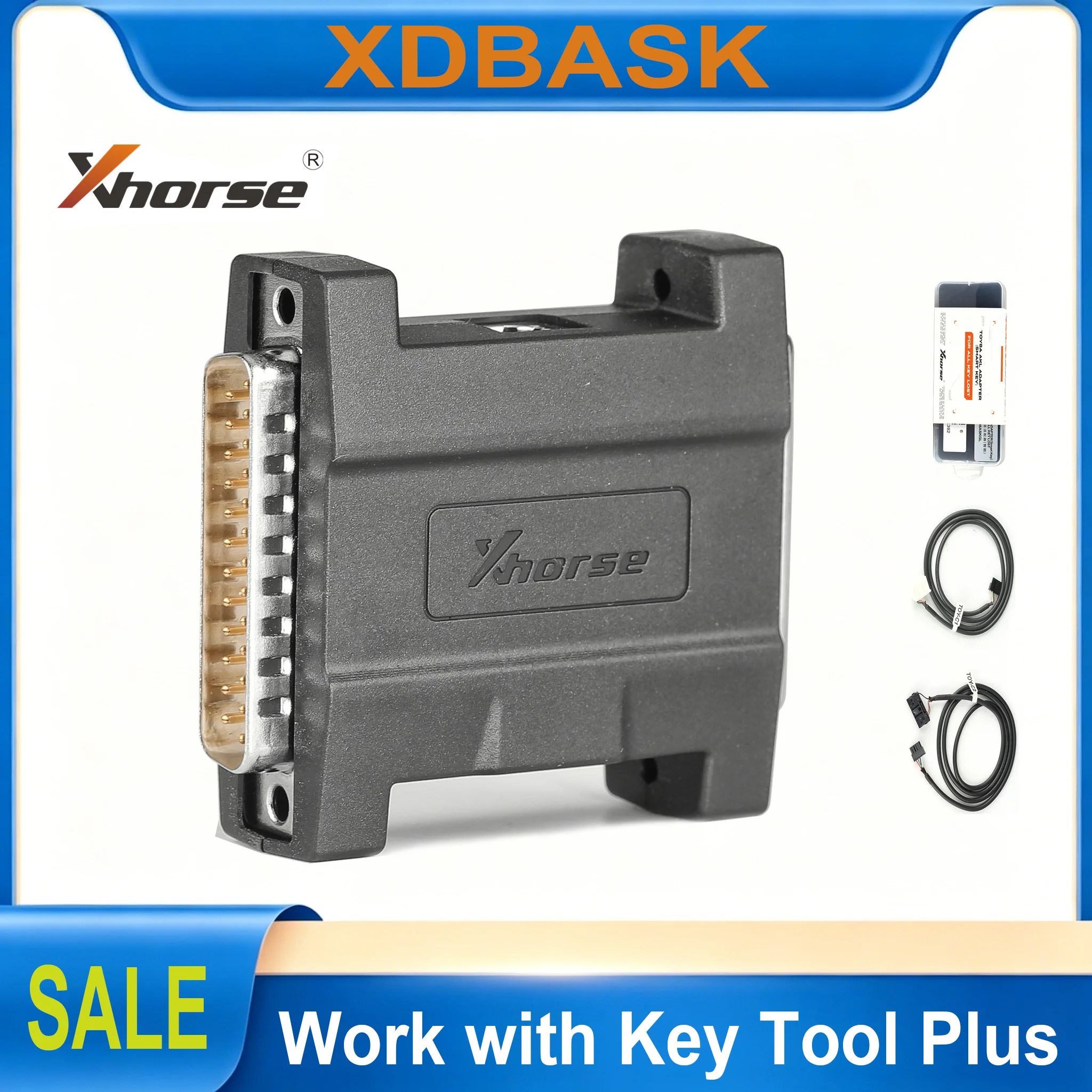Xhorse XDBASK Key Adapter For Toyota 8A Smart Chip Work With Key Tool Plus Programmer
Xhorse XDBASK Key Adapter For Toyota 8A Smart Chip Work With Key Tool Plus Programmer