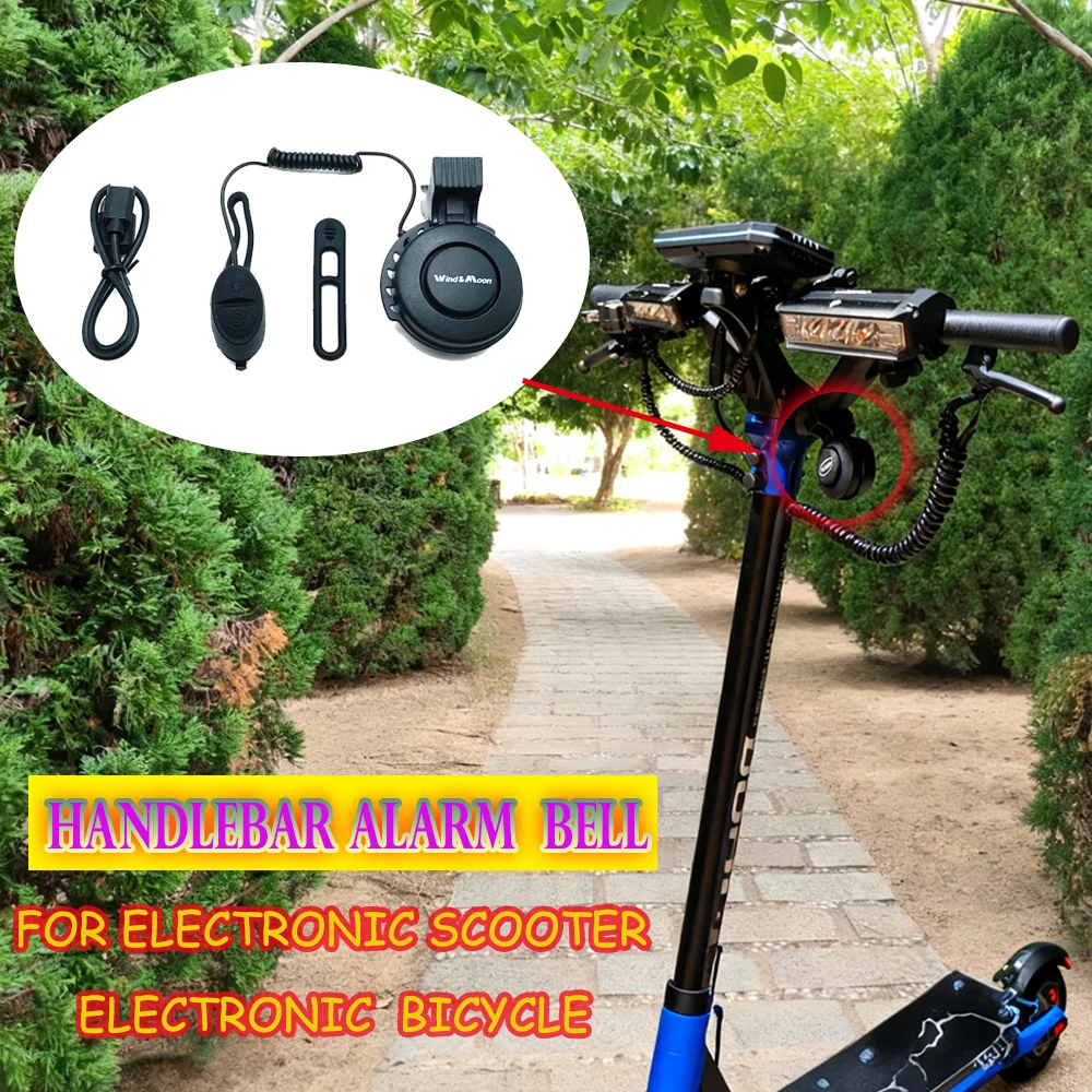 New High quality Waterproof loud Warning Safety USB Charging Handlebar Alarm Ring Bell For Electric Scooter Electric Bicycle
New High quality Waterproof loud Warning Safety USB Charging Handlebar Alarm Ring Bell For Electric Scooter Electric Bicycle