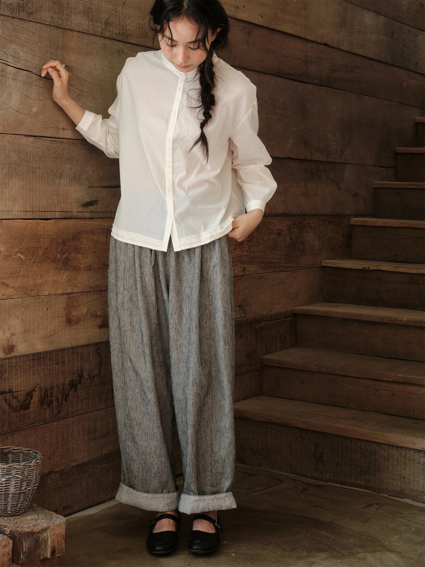 Retro Loose Fit Linen Cotton Wide Leg Pants Say And ten to the Clouds Loose Pants Pear ape Ladies Casual Trousers
Retro Loose Fit Linen Cotton Wide Leg Pants Say And ten to the Clouds Loose Pants Pear ape Ladies Casual Trousers