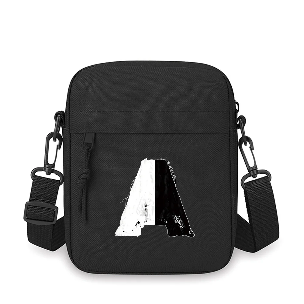 Splitted art paint letter contrast Men Crossbody Bag Single Shoulder Women Cartoon Anime Film Printing Design Unisex
Splitted art paint letter contrast Men Crossbody Bag Single Shoulder Women Cartoon Anime Film Printing Design Unisex