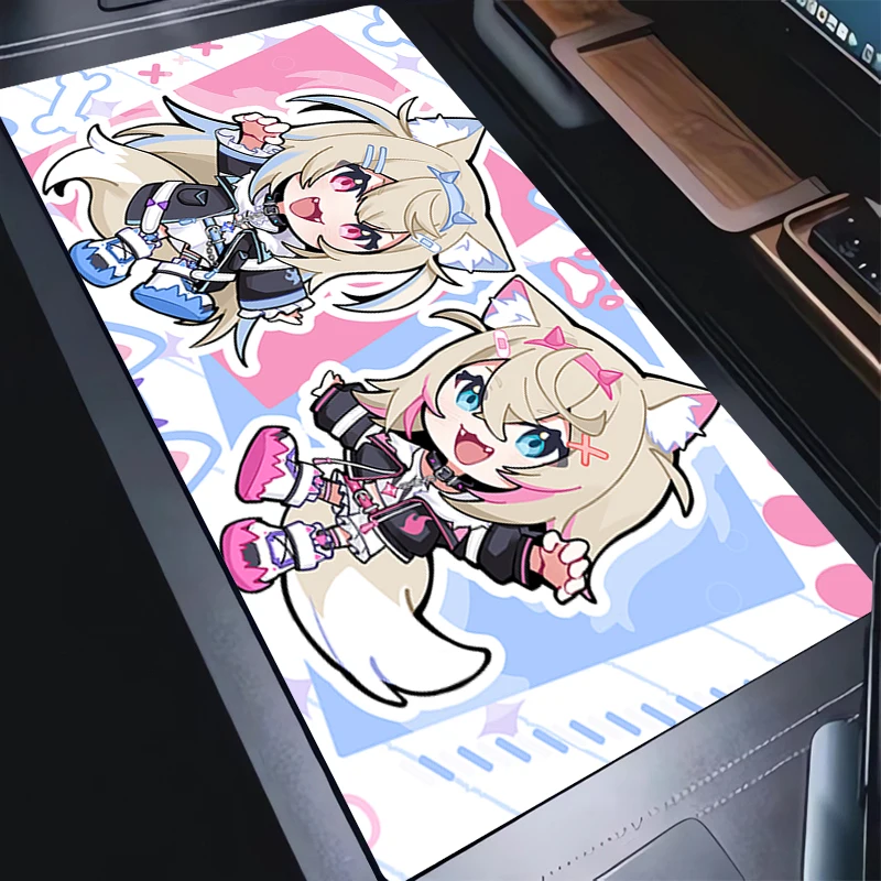 Mouse Pad Laptop Pink And Blue Anime Hololive Keyboard Pad PC Gaming Accessories Mousepad Mococo Fuwawa Abyssgard Desk Mouse Mat
Mouse Pad Laptop Pink And Blue Anime Hololive Keyboard Pad PC Gaming Accessories Mousepad Mococo Fuwawa Abyssgard Desk Mouse Mat