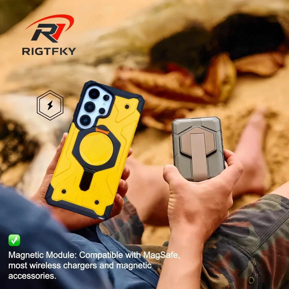 Heavy-duty Kickstand Phone Case For Samsung S26 Ultra S25 S24 S23 Plus S26ULTRA Shockproof Armor Magnetic Stand Protective Cover
Heavy-duty Kickstand Phone Case For Samsung S26 Ultra S25 S24 S23 Plus S26ULTRA Shockproof Armor Magnetic Stand Protective Cover