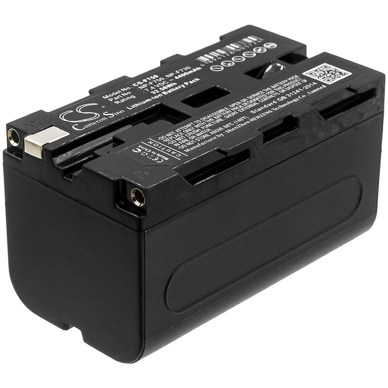 CS Cameron Sino Kerui New 4400mAh Replacement Battery for Ninja 10-bit DTE field recorde
CS Cameron Sino Kerui New 4400mAh Replacement Battery for Ninja 10-bit DTE field recorde