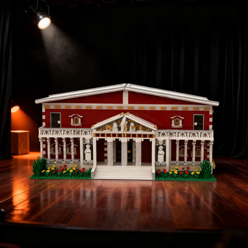 5390 деталей MOC: Модель Археологического музея (городская серия) — Конструктор, Рождественский подарок, Игрушка для творчества, Идея для DIY, Развивающие игрушки
5390 деталей MOC: Модель Археологического музея (городская серия) — Конструктор, Рождественский подарок, Игрушка для творчества, Идея для DIY, Развивающие игрушки