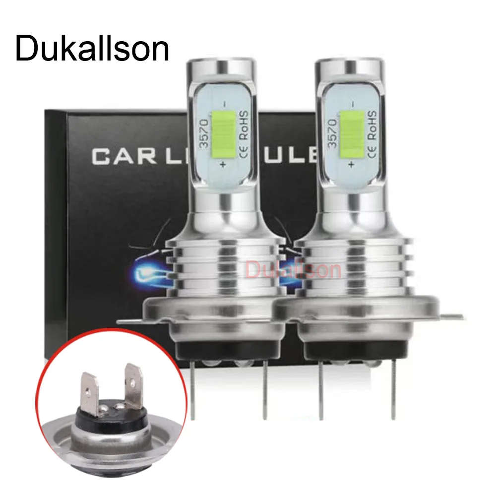 2Pcs H7 H4 Led Car Fog Light Bulbs H1 H8 H9 H11 9005 9006 Super Bright CSP Headlight DRL Lamp Kit High Low Beam 6000K 12V 24V
2Pcs H7 H4 Led Car Fog Light Bulbs H1 H8 H9 H11 9005 9006 Super Bright CSP Headlight DRL Lamp Kit High Low Beam 6000K 12V 24V