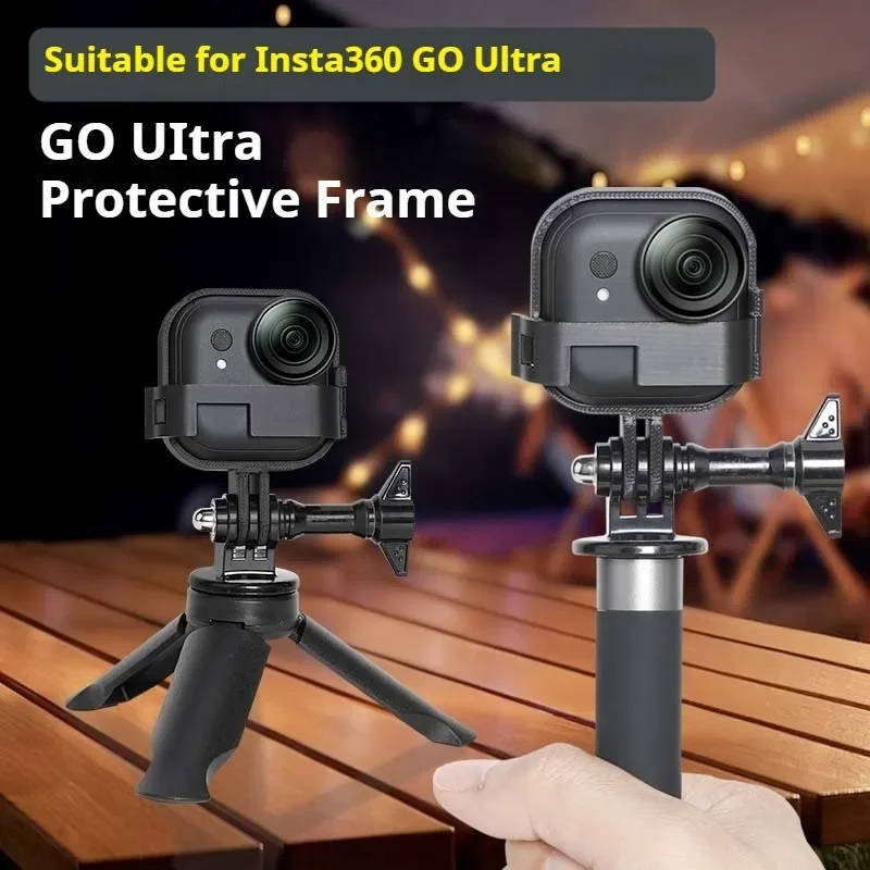 Suitable for Insta360 Go Ultra Action Camera Plastic Protective Frame
Suitable for Insta360 Go Ultra Action Camera Plastic Protective Frame