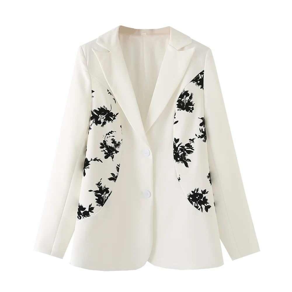 Taop&Za Autumn New Product Women's Simple, Fashionable and Casual Collar Long Sleeve Jacquard Splicing Suit Coat
Taop&Za Autumn New Product Women's Simple, Fashionable and Casual Collar Long Sleeve Jacquard Splicing Suit Coat