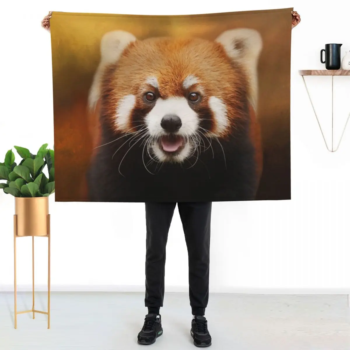 Red Panda Throw Blanket Luxurious Soft Fuzzy Blanket for Sofa Bed
Red Panda Throw Blanket Luxurious Soft Fuzzy Blanket for Sofa Bed