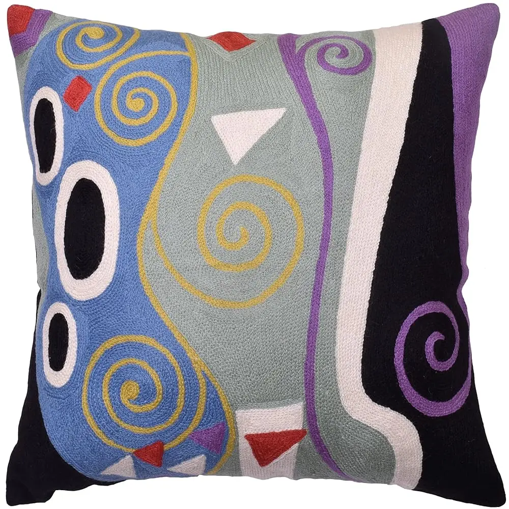 Klimt Blue Marine Modern Pillow Cover | Contemporary Chair Cushion | Modern Blue Sofa Pillowcase | Modern Outdoor Pillows | Mid
Klimt Blue Marine Modern Pillow Cover | Contemporary Chair Cushion | Modern Blue Sofa Pillowcase | Modern Outdoor Pillows | Mid
