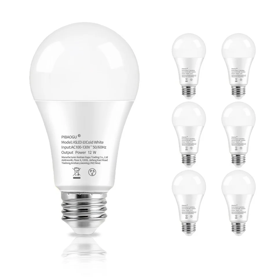 6pcs LED Bulb Lamps E26 Base AC100-130V Light Bulb 12W Real Power for Living Room Home Lampada LED Bombilla
6pcs LED Bulb Lamps E26 Base AC100-130V Light Bulb 12W Real Power for Living Room Home Lampada LED Bombilla