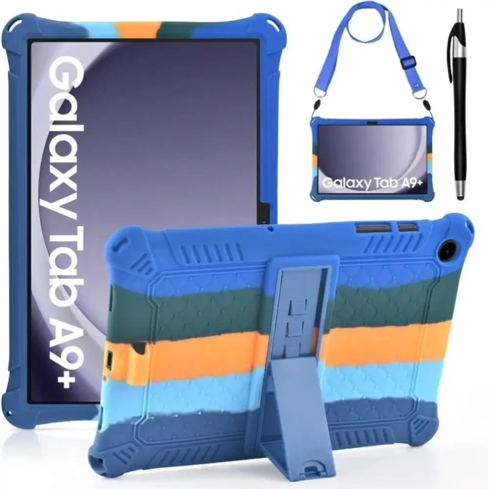 Creative Shoulder Strap Silicon Cover Case Soft 11inch Protective Shell Shockproof Tablet Cover for Samsung Galaxy Tab A9+11"
Creative Shoulder Strap Silicon Cover Case Soft 11inch Protective Shell Shockproof Tablet Cover for Samsung Galaxy Tab A9+11"