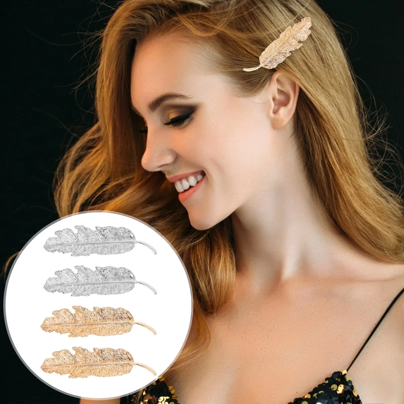4Pcs Metal Hair Clips Romantic Duckbill Hairpin Decorative Hair Barrettes for Daily Hairstyle Duckbill Hairpin
4Pcs Metal Hair Clips Romantic Duckbill Hairpin Decorative Hair Barrettes for Daily Hairstyle Duckbill Hairpin