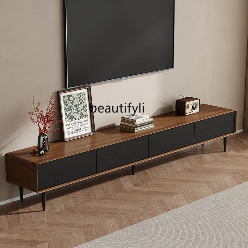 ss1001 Solid wood TV cabinet Simple modern living room coffee table Walnut medium and ancient TV cabinet 
ss1001 Solid wood TV cabinet Simple modern living room coffee table Walnut medium and ancient TV cabinet