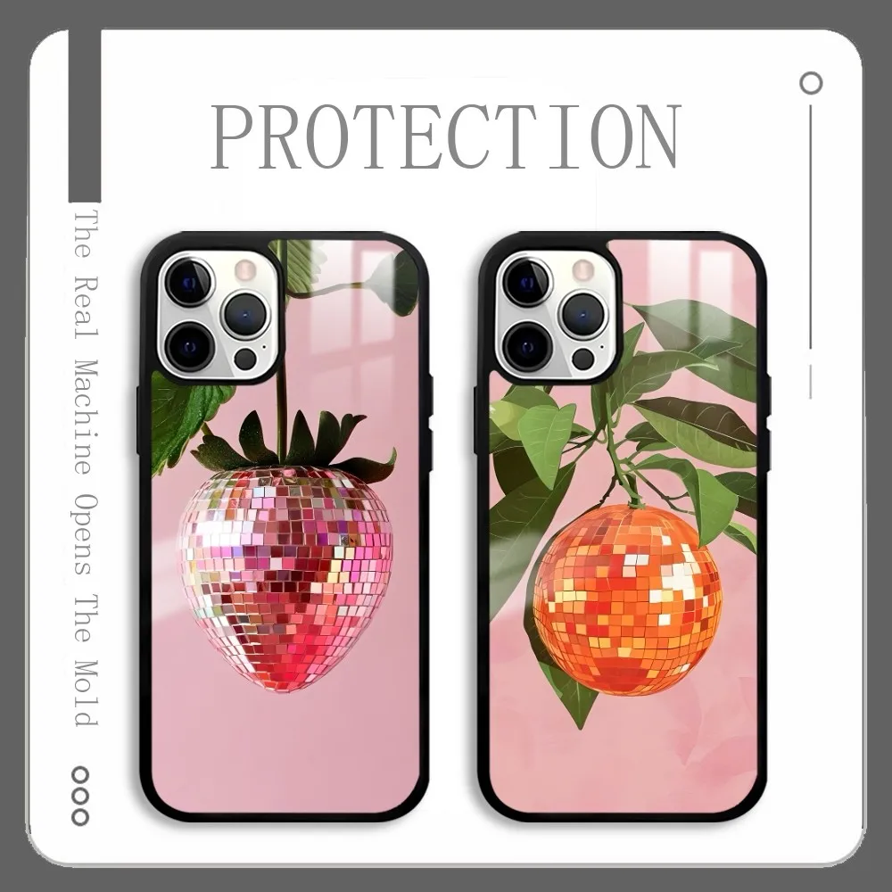 Strawberry Orange Disco Fruit Phone Case For IPhone 16 15 14 13 12 11 Pro Xs Max Mini Plus Celulares Hard Funda
Strawberry Orange Disco Fruit Phone Case For IPhone 16 15 14 13 12 11 Pro Xs Max Mini Plus Celulares Hard Funda