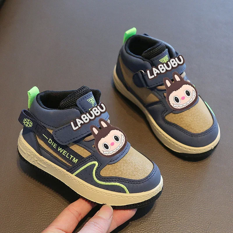 Baby Soft Bottom Toddler Shoes MINISO High Top New Board Shoes labubu Children Sneakers Spring Autumn Boy Girl Casual Shoes
Baby Soft Bottom Toddler Shoes MINISO High Top New Board Shoes labubu Children Sneakers Spring Autumn Boy Girl Casual Shoes