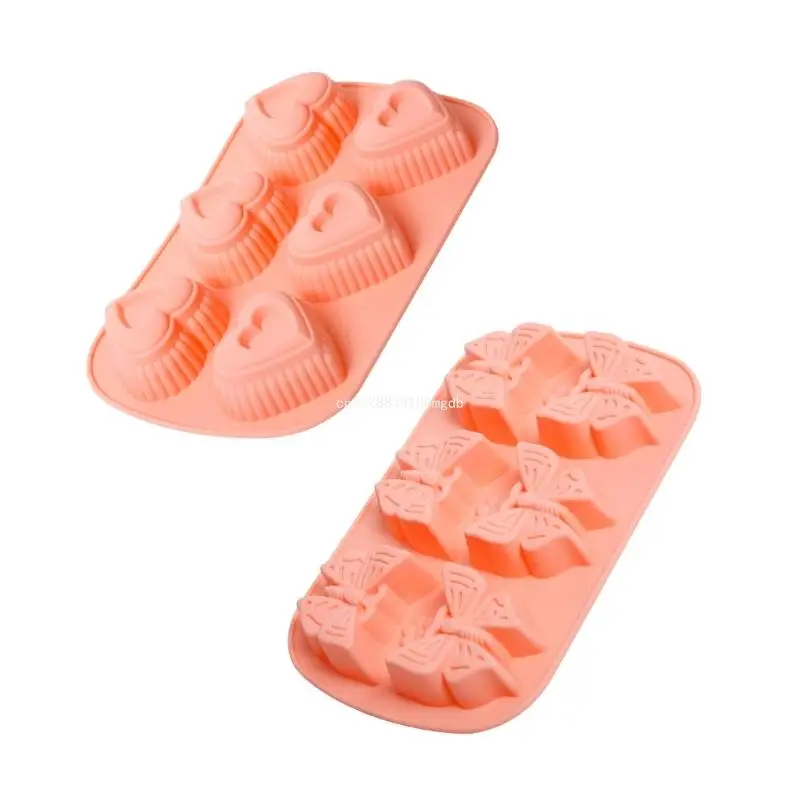 6-cavity Heart/Butterfly Silicone Mold Fondant Mousse Cake Mold Baking Tool Dropship
6-cavity Heart/Butterfly Silicone Mold Fondant Mousse Cake Mold Baking Tool Dropship