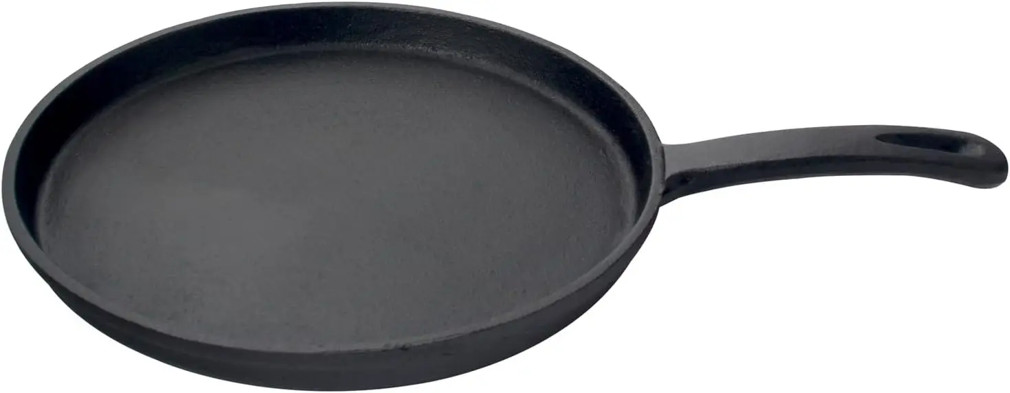 10,5-футовая предварительно приправленная чугунная сковорода для гриля, газа, духовки, электрической, индукционной и стекла, черная
10,5-футовая предварительно приправленная чугунная сковорода для гриля, газа, духовки, электрической, индукционной и стекла, черная
