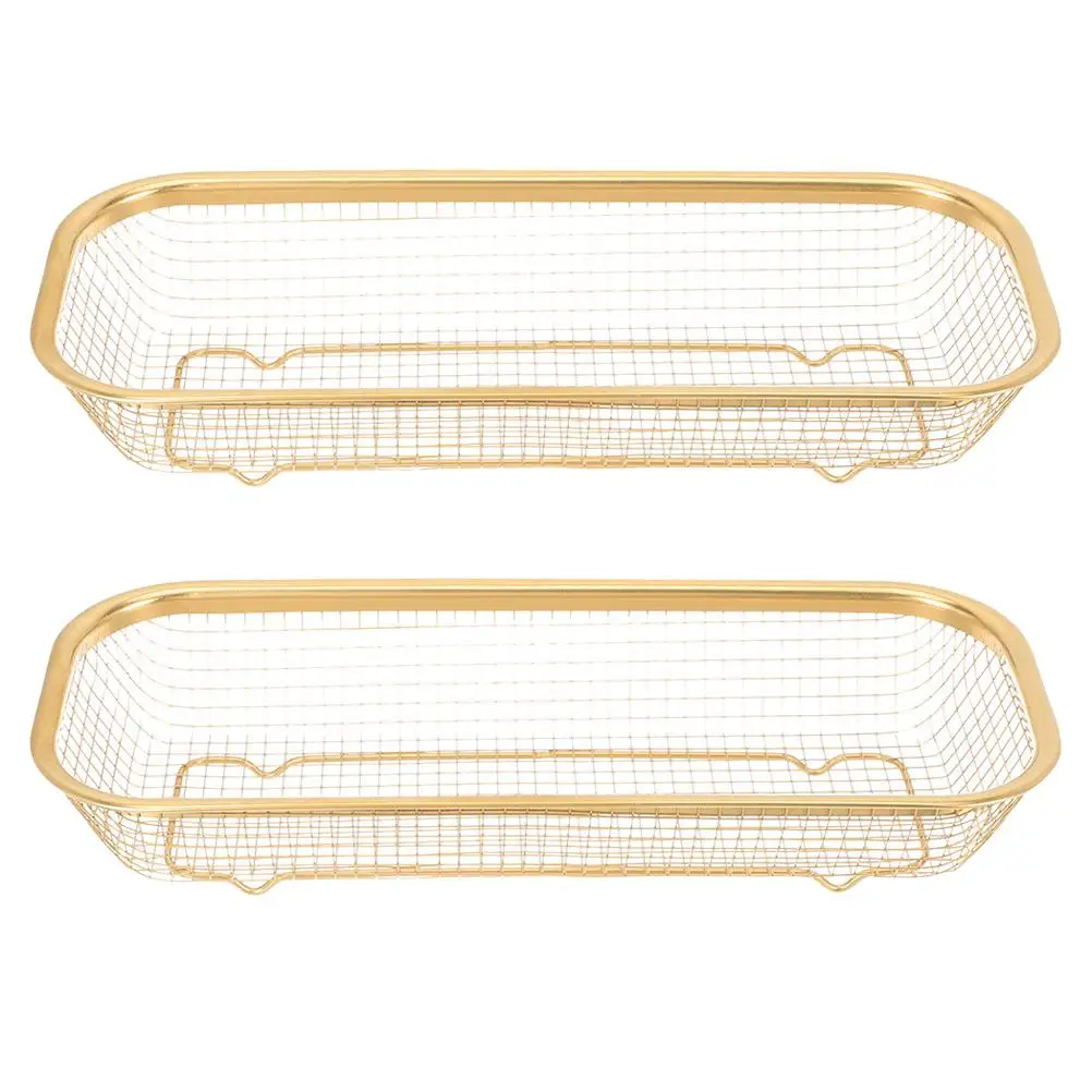 2Pcs Stainless Steel Chopsticks Basket Golden Cutlery Holder Storage Drainage Ventilation Kitchen Utensil Container
2Pcs Stainless Steel Chopsticks Basket Golden Cutlery Holder Storage Drainage Ventilation Kitchen Utensil Container