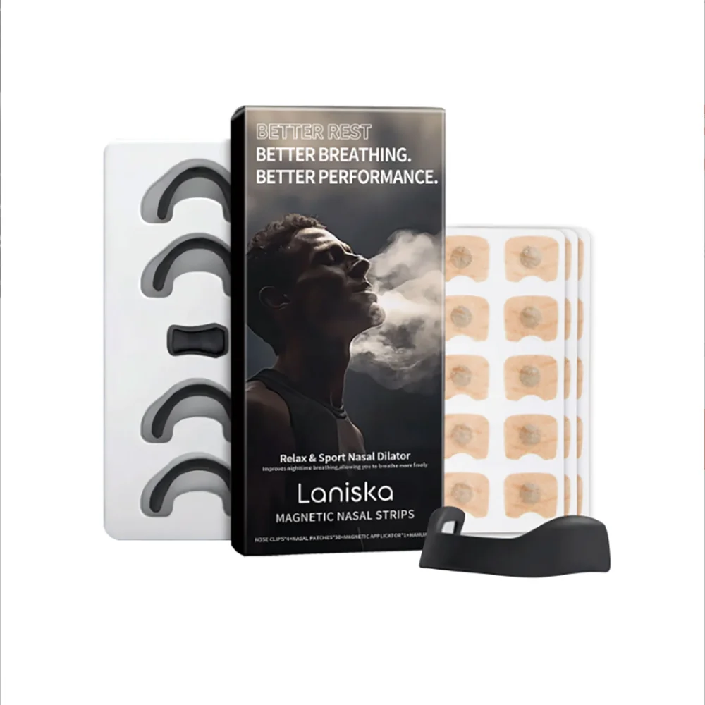 Sport Magnetic Nose Strips, Nasal Dilator for Breathing & Snore Reducing, Safe Skin-Friendly Starter Kit to Boost Oxygen Intake
Sport Magnetic Nose Strips, Nasal Dilator for Breathing & Snore Reducing, Safe Skin-Friendly Starter Kit to Boost Oxygen Intake