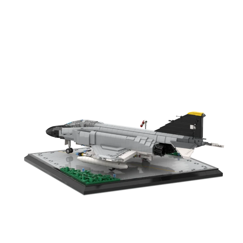 MOC Military Building Block US Navy F-4J Phantom II Jolly Rogers Fighter Bricks Model Collection Display Kids Toys
MOC Military Building Block US Navy F-4J Phantom II Jolly Rogers Fighter Bricks Model Collection Display Kids Toys