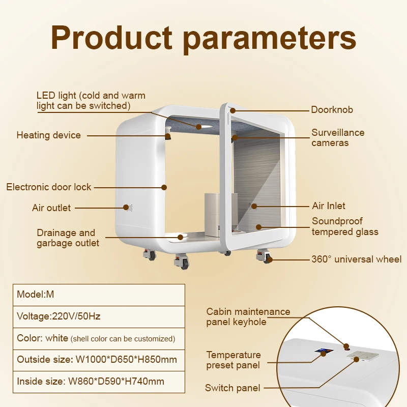 CYspace Favourite New Trend Prefabricated Big Anti-interference Hygiene Silence Vocal Booth Acoustic Soundproof Dog Houses
CYspace Favourite New Trend Prefabricated Big Anti-interference Hygiene Silence Vocal Booth Acoustic Soundproof Dog Houses