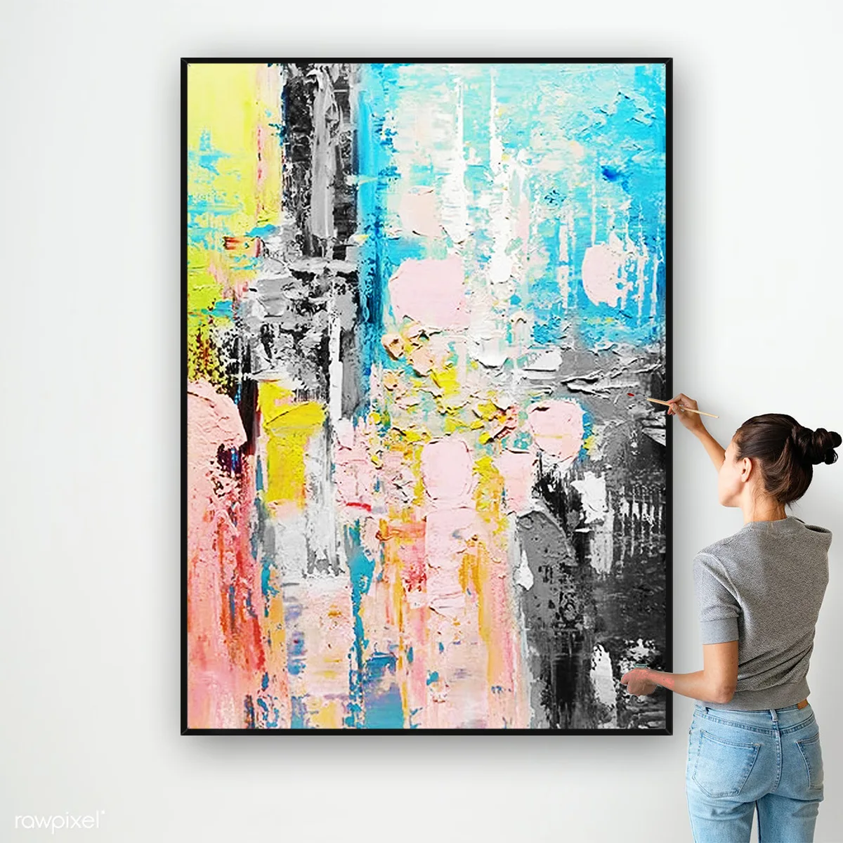 Abstract Large Colorful Handmade Oil Paintings On Canvas Textured Wall Art Hand Painted Paintings Home Decor For Bedroom Office
Abstract Large Colorful Handmade Oil Paintings On Canvas Textured Wall Art Hand Painted Paintings Home Decor For Bedroom Office