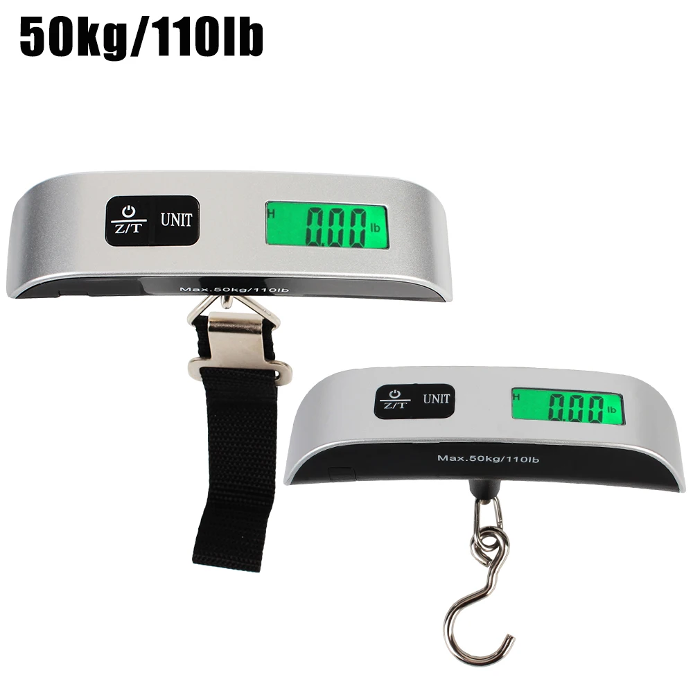 Digital LCD Display Weight Balance Tool 50kg/110lb Electronic Digital Scale Mini Hanging Strap Hook Travel Luggage Weight Scale
Digital LCD Display Weight Balance Tool 50kg/110lb Electronic Digital Scale Mini Hanging Strap Hook Travel Luggage Weight Scale