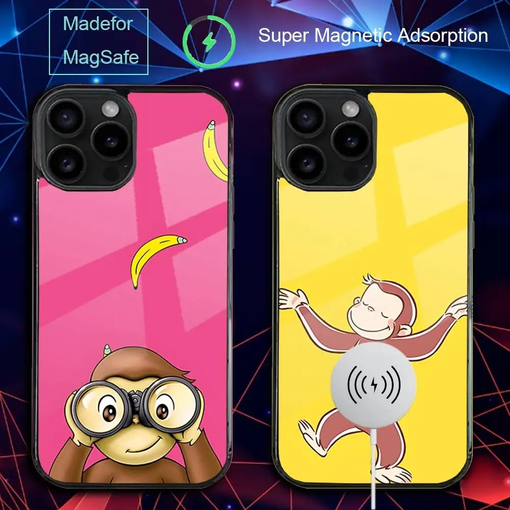 Милый чехол для телефона G-George Mokey для iPhone 17,16,15,14,13,12,11,Pro,Max,Plus,Mini,SE4,E с магнитной беспроводной зарядкой Magsafe
Милый чехол для телефона G-George Mokey для iPhone 17,16,15,14,13,12,11,Pro,Max,Plus,Mini,SE4,E с магнитной беспроводной зарядкой Magsafe
