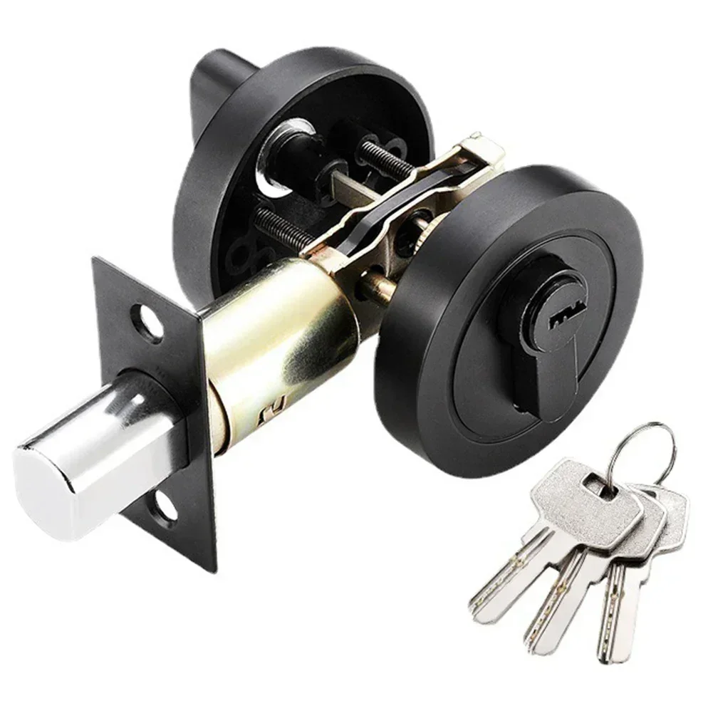 Black Door Lock Brushed Nickel Handles Single Cylinder Front Exterior Doors For Entry Door Bedroom Door Bathroom Door
Black Door Lock Brushed Nickel Handles Single Cylinder Front Exterior Doors For Entry Door Bedroom Door Bathroom Door