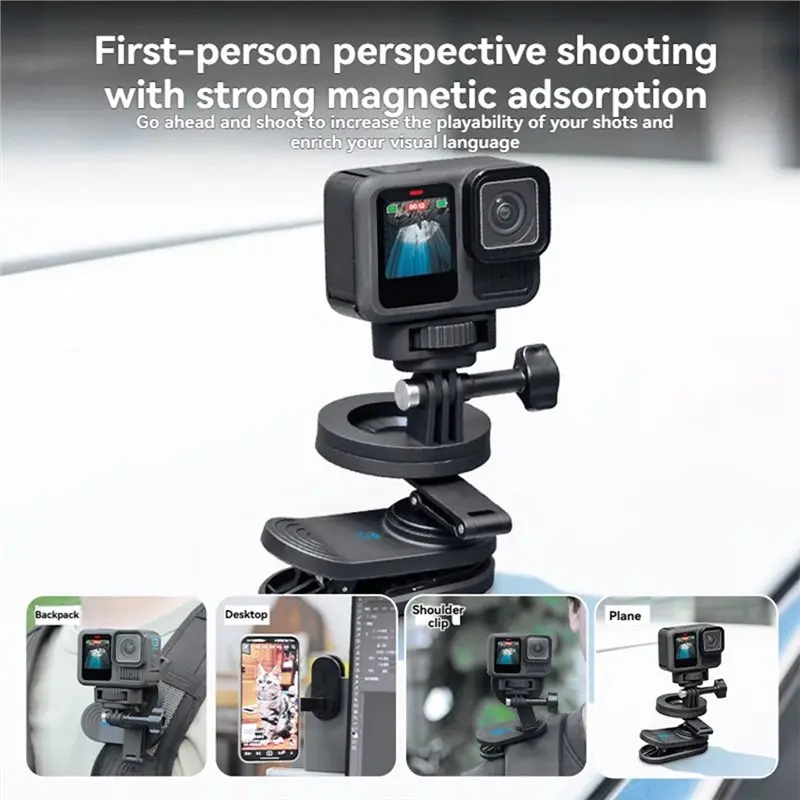 A55T для DJI Action 6 5 Pro 4 3 для Gopro 13/12 11 для совместимого быстросъемного магнитного монтажного базового комплекта нагрудного зажима
A55T для DJI Action 6 5 Pro 4 3 для Gopro 13/12 11 для совместимого быстросъемного магнитного монтажного базового комплекта нагрудного зажима